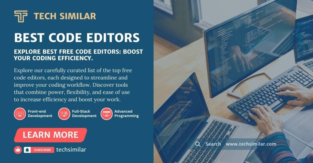 Best Free Code Editors