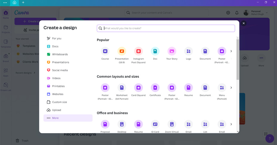 Canva Homepage Interface Discover Exciting Updates For 2025